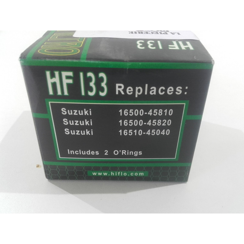 Filtre a huile HF 133